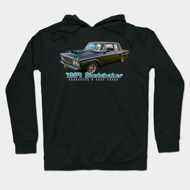 1964 Studebaker Commander 2 Door Sedan Hoodie by Gestalt Imagery